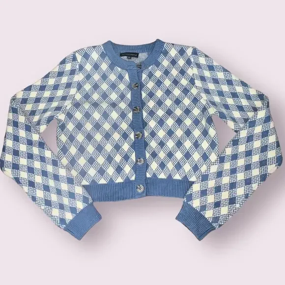 Cotton Candy LA Button Up Sweater - Picture 1 of 5